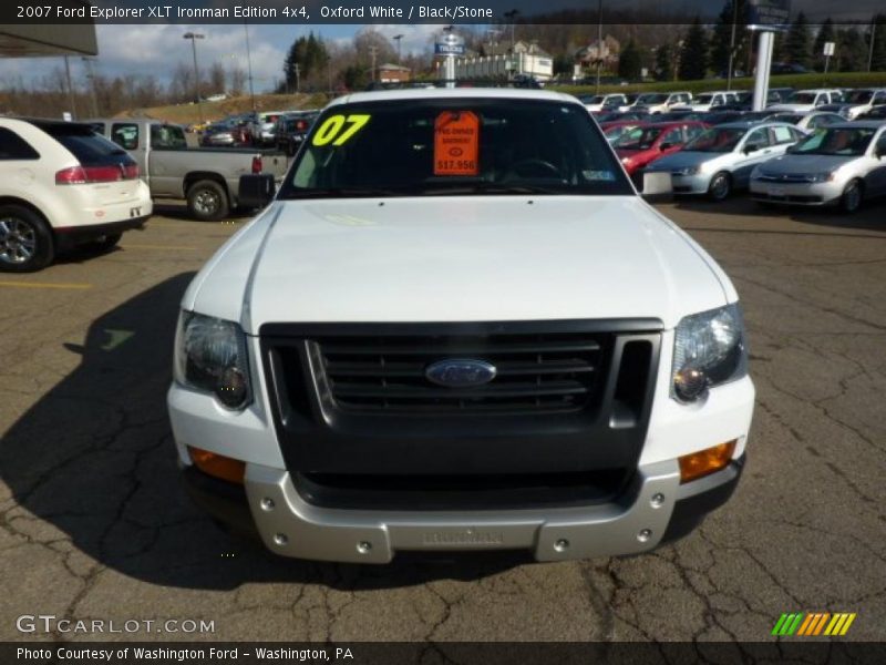 Oxford White / Black/Stone 2007 Ford Explorer XLT Ironman Edition 4x4