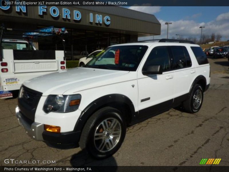 Oxford White / Black/Stone 2007 Ford Explorer XLT Ironman Edition 4x4