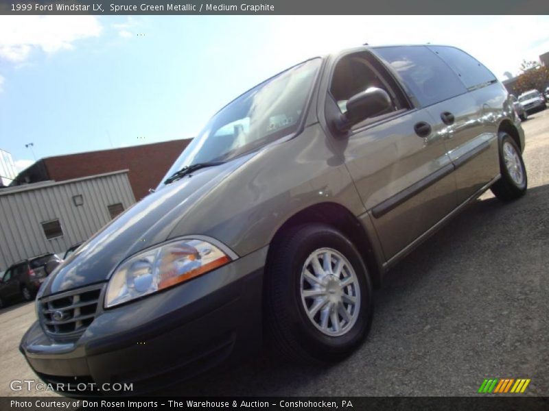 Spruce Green Metallic / Medium Graphite 1999 Ford Windstar LX