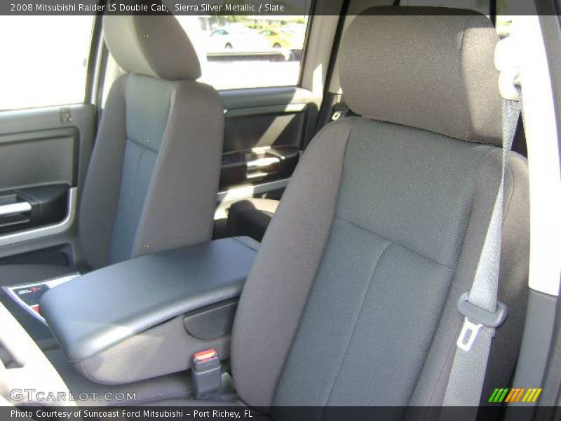 Sierra Silver Metallic / Slate 2008 Mitsubishi Raider LS Double Cab