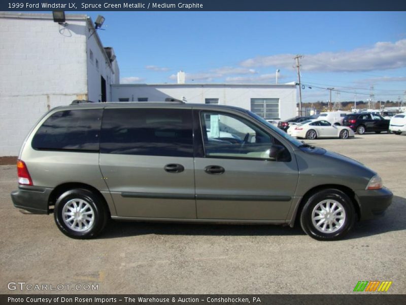 Spruce Green Metallic / Medium Graphite 1999 Ford Windstar LX