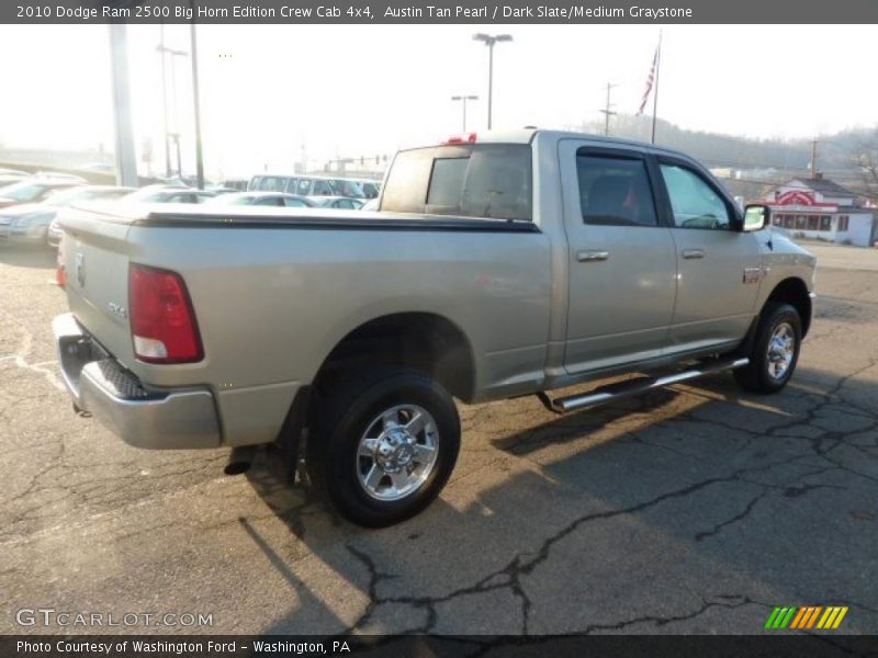 Austin Tan Pearl / Dark Slate/Medium Graystone 2010 Dodge Ram 2500 Big Horn Edition Crew Cab 4x4