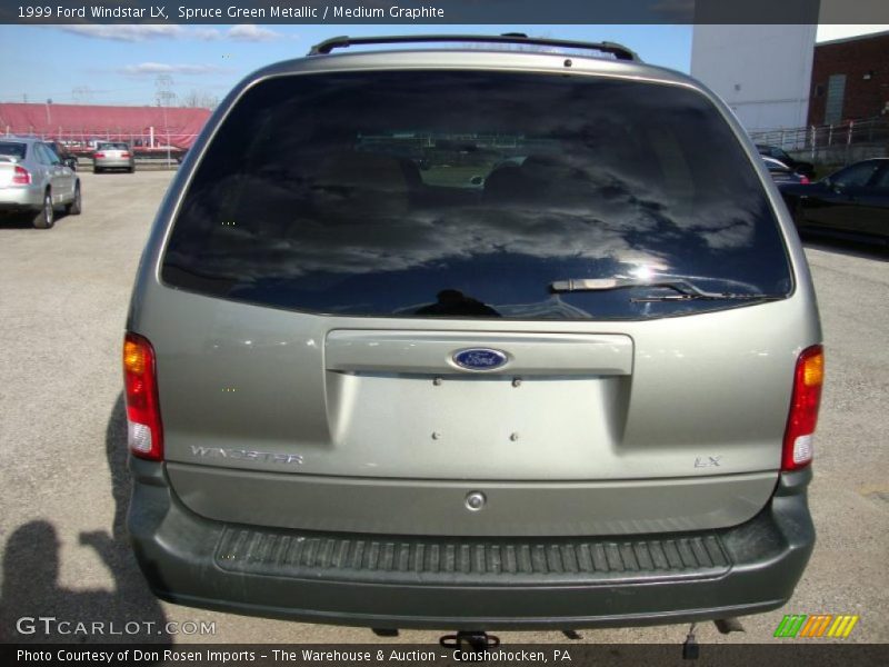 Spruce Green Metallic / Medium Graphite 1999 Ford Windstar LX