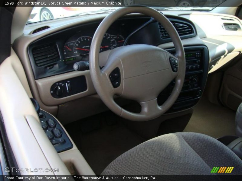 Spruce Green Metallic / Medium Graphite 1999 Ford Windstar LX