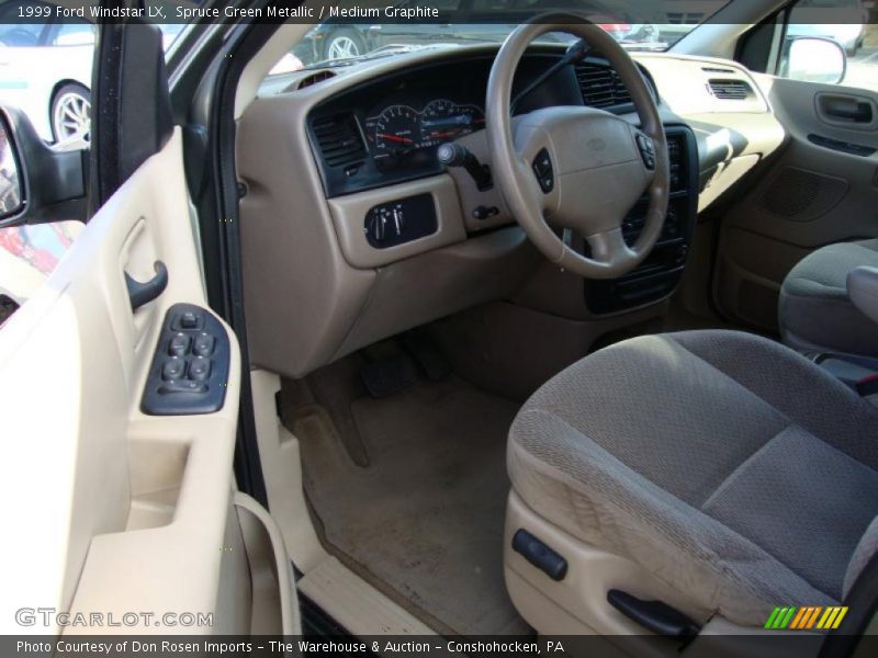 Spruce Green Metallic / Medium Graphite 1999 Ford Windstar LX
