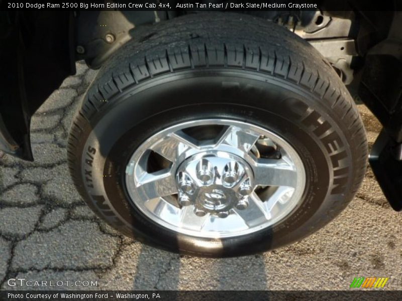 Austin Tan Pearl / Dark Slate/Medium Graystone 2010 Dodge Ram 2500 Big Horn Edition Crew Cab 4x4