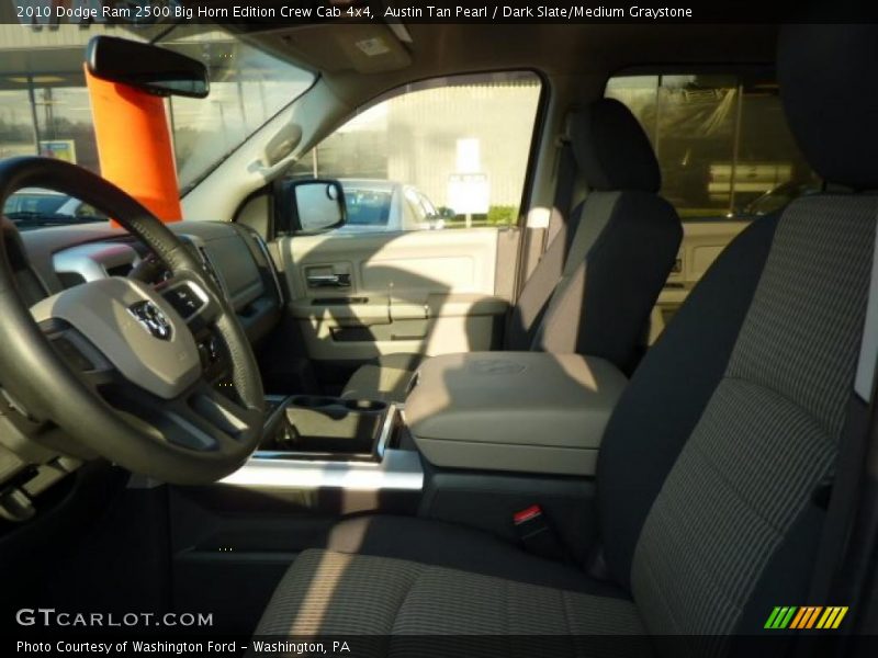 Austin Tan Pearl / Dark Slate/Medium Graystone 2010 Dodge Ram 2500 Big Horn Edition Crew Cab 4x4