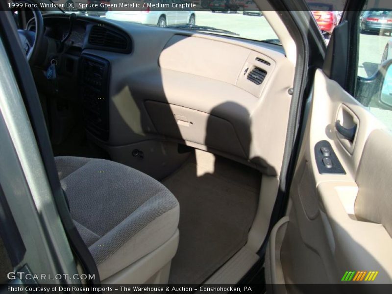 Spruce Green Metallic / Medium Graphite 1999 Ford Windstar LX