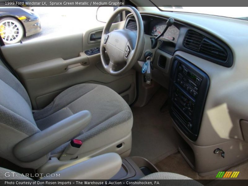 Spruce Green Metallic / Medium Graphite 1999 Ford Windstar LX
