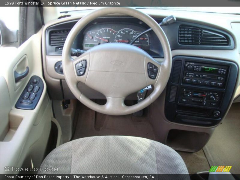 Spruce Green Metallic / Medium Graphite 1999 Ford Windstar LX