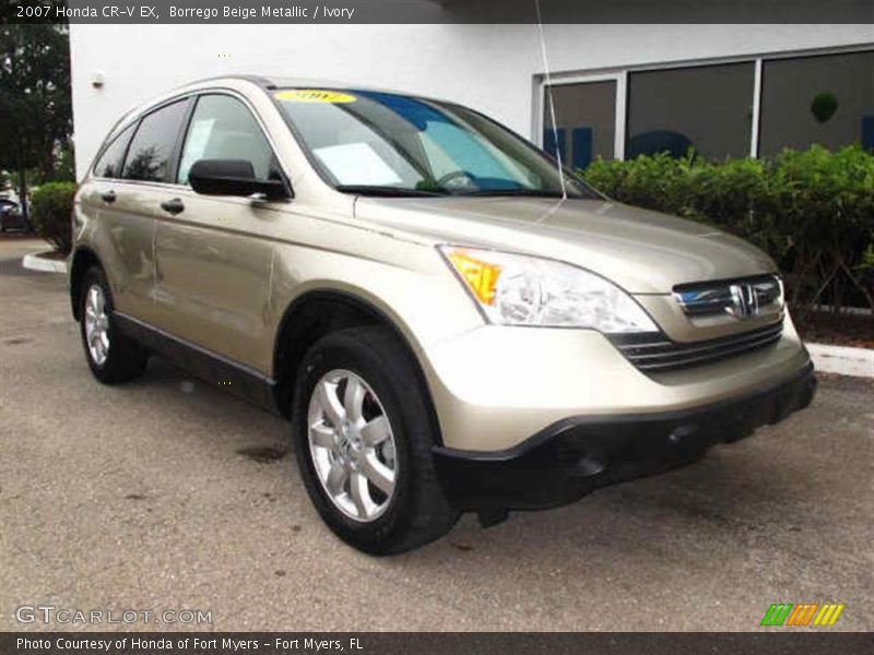 Borrego Beige Metallic / Ivory 2007 Honda CR-V EX