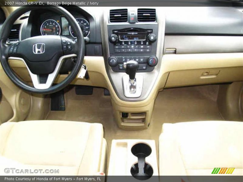 Borrego Beige Metallic / Ivory 2007 Honda CR-V EX