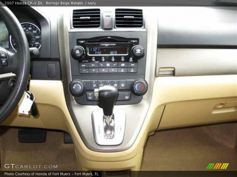 Borrego Beige Metallic / Ivory 2007 Honda CR-V EX