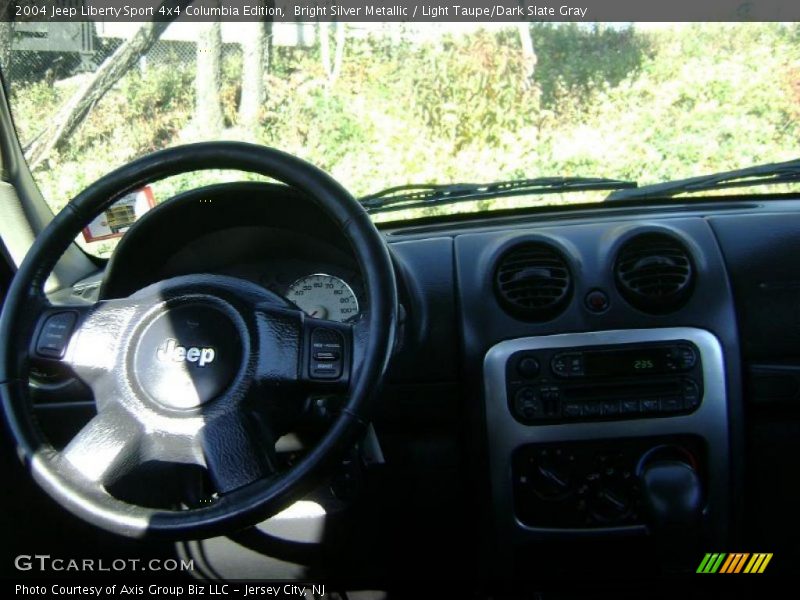 Bright Silver Metallic / Light Taupe/Dark Slate Gray 2004 Jeep Liberty Sport 4x4 Columbia Edition