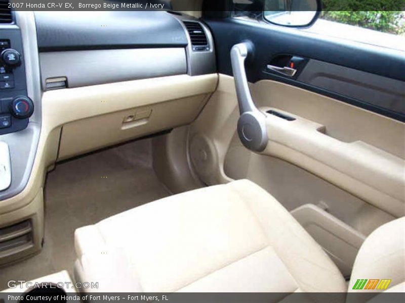 Borrego Beige Metallic / Ivory 2007 Honda CR-V EX