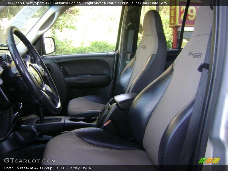 Bright Silver Metallic / Light Taupe/Dark Slate Gray 2004 Jeep Liberty Sport 4x4 Columbia Edition