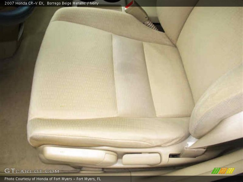 Borrego Beige Metallic / Ivory 2007 Honda CR-V EX