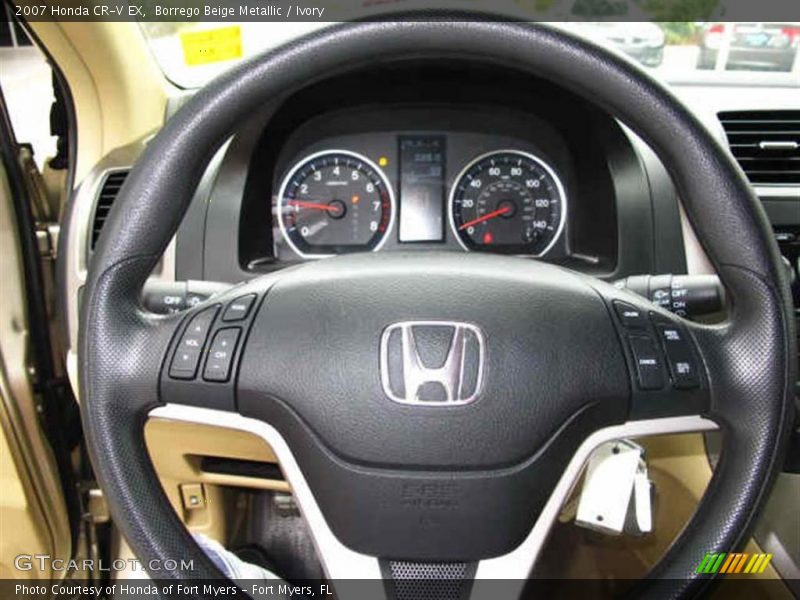 Borrego Beige Metallic / Ivory 2007 Honda CR-V EX