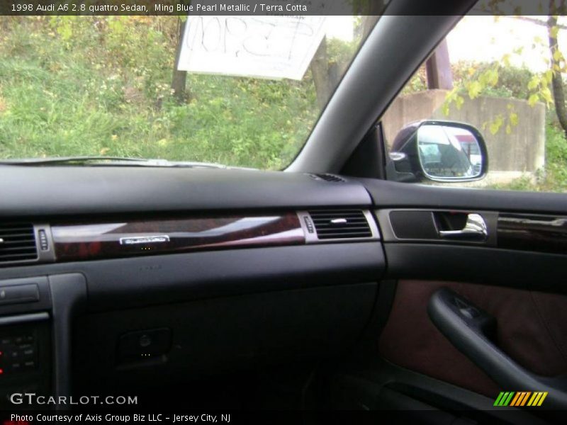 Ming Blue Pearl Metallic / Terra Cotta 1998 Audi A6 2.8 quattro Sedan