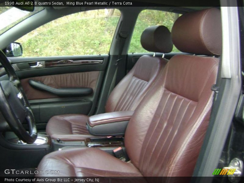  1998 A6 2.8 quattro Sedan Terra Cotta Interior