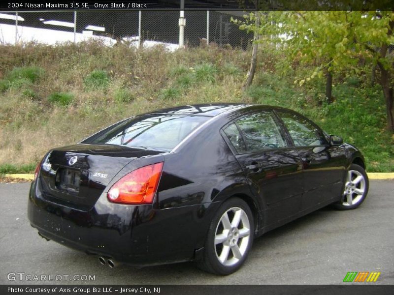 Onyx Black / Black 2004 Nissan Maxima 3.5 SE