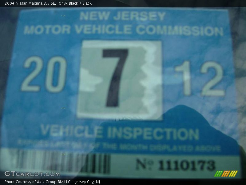 Onyx Black / Black 2004 Nissan Maxima 3.5 SE