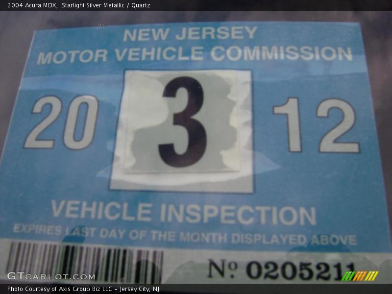 Starlight Silver Metallic / Quartz 2004 Acura MDX