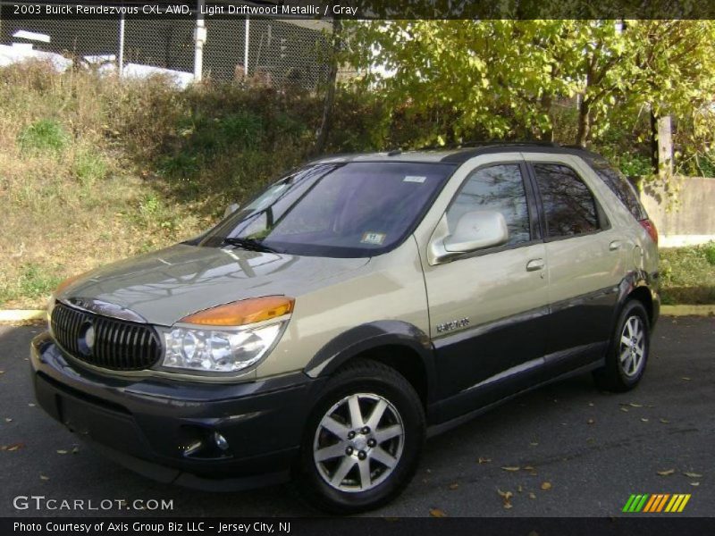 Light Driftwood Metallic / Gray 2003 Buick Rendezvous CXL AWD