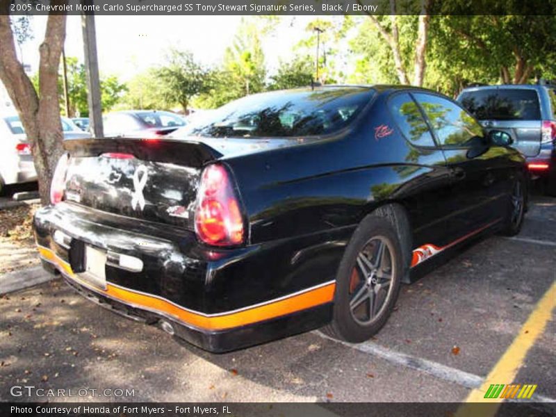 Black / Ebony 2005 Chevrolet Monte Carlo Supercharged SS Tony Stewart Signature Series
