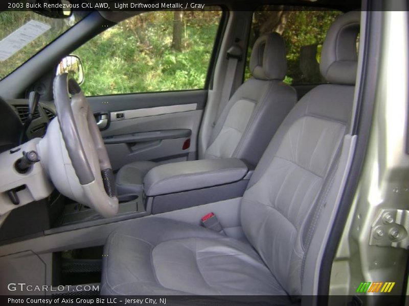 Light Driftwood Metallic / Gray 2003 Buick Rendezvous CXL AWD