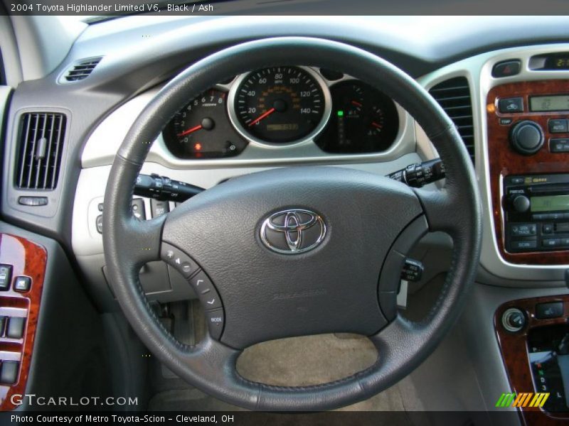 Black / Ash 2004 Toyota Highlander Limited V6