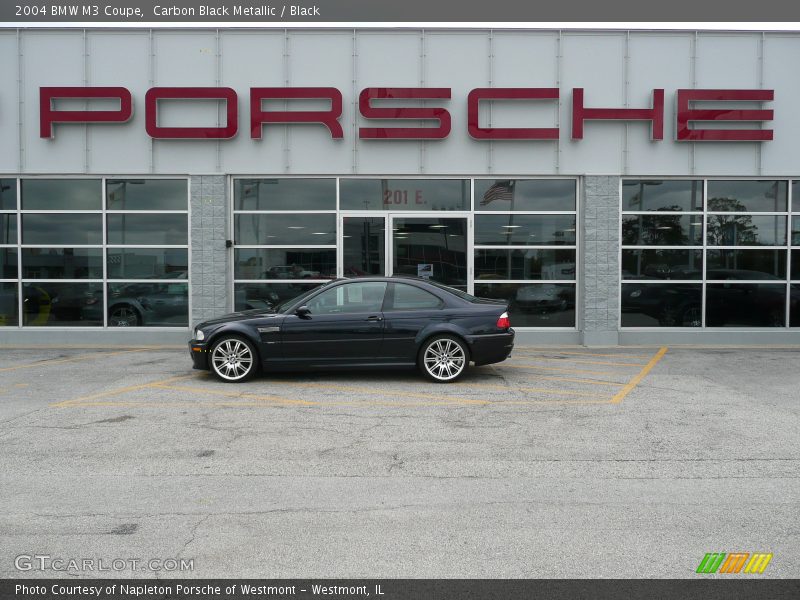 Carbon Black Metallic / Black 2004 BMW M3 Coupe