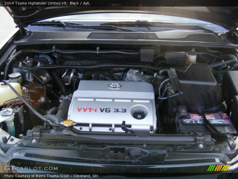 Black / Ash 2004 Toyota Highlander Limited V6