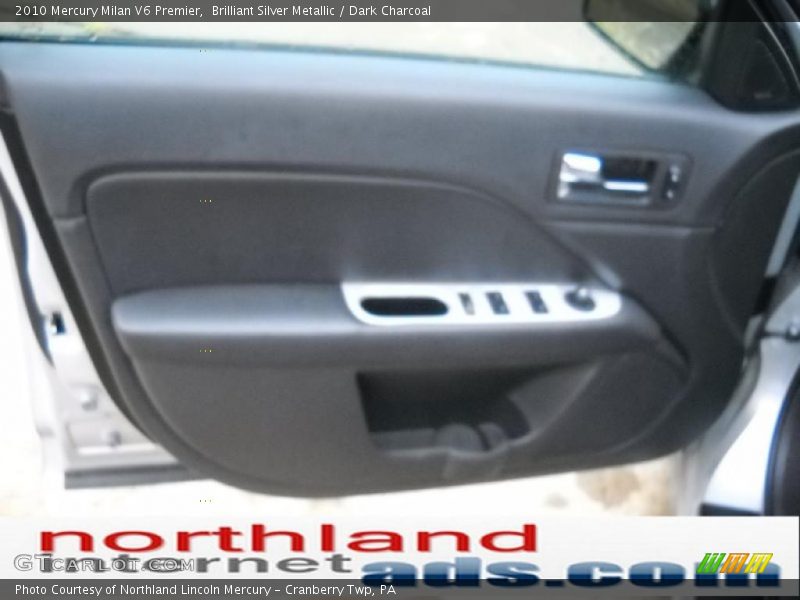 Brilliant Silver Metallic / Dark Charcoal 2010 Mercury Milan V6 Premier