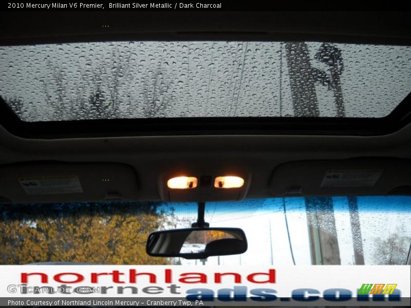 Brilliant Silver Metallic / Dark Charcoal 2010 Mercury Milan V6 Premier