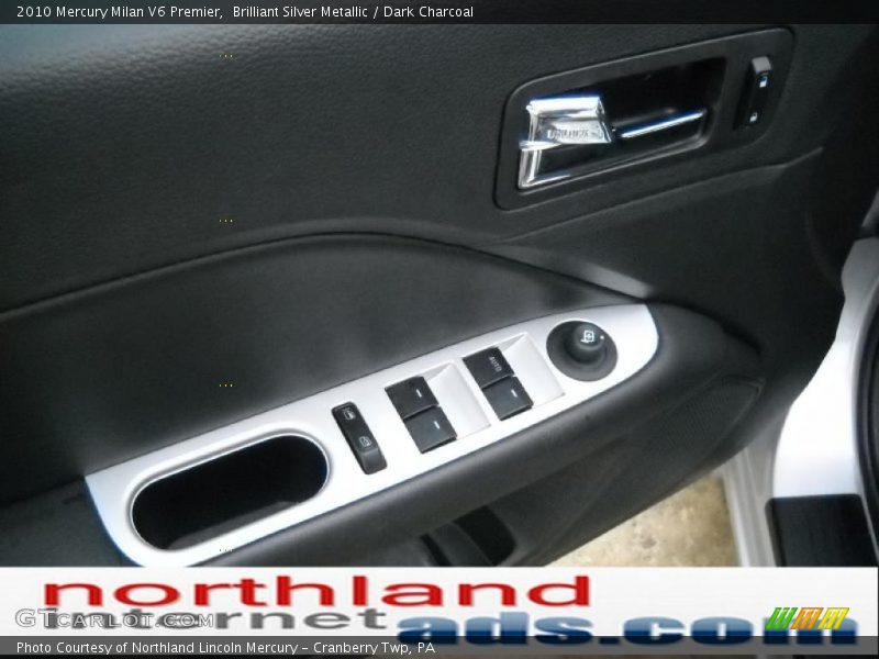 Brilliant Silver Metallic / Dark Charcoal 2010 Mercury Milan V6 Premier