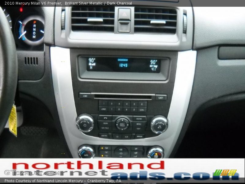 Brilliant Silver Metallic / Dark Charcoal 2010 Mercury Milan V6 Premier