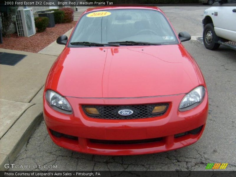  2003 Escort ZX2 Coupe Bright Red