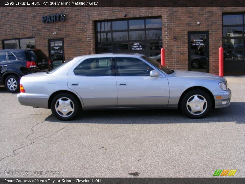 Antique Sterling Metallic / Gray 1999 Lexus LS 400