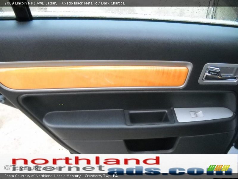 Tuxedo Black Metallic / Dark Charcoal 2009 Lincoln MKZ AWD Sedan