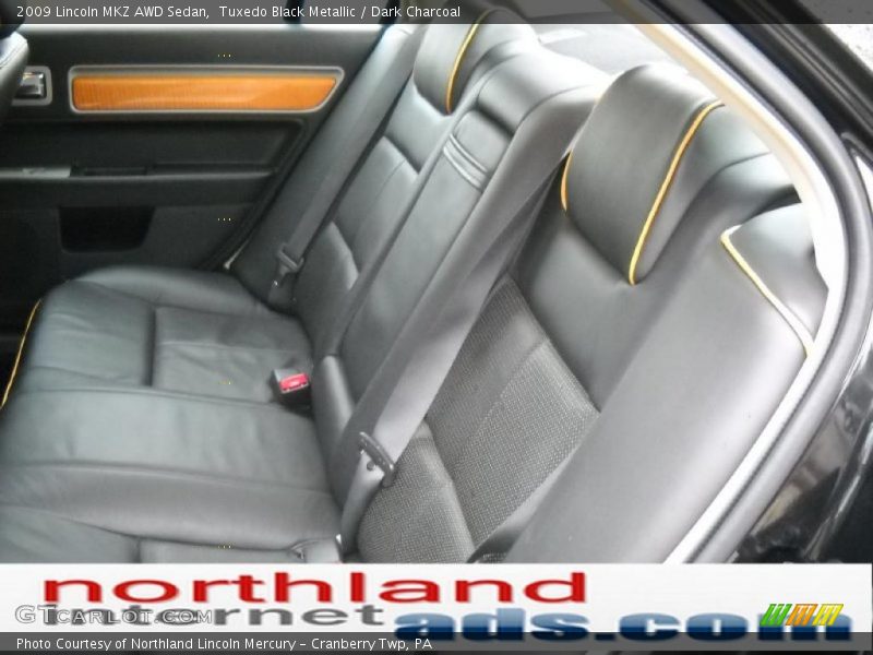 Tuxedo Black Metallic / Dark Charcoal 2009 Lincoln MKZ AWD Sedan