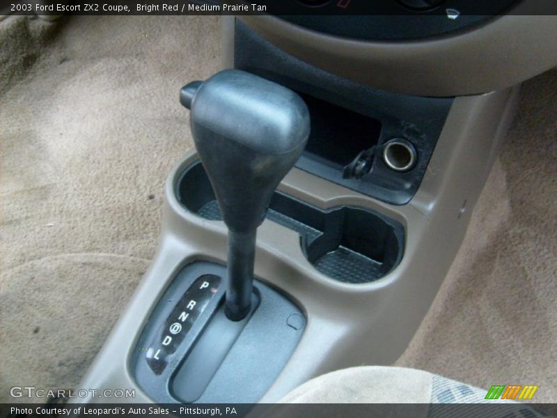  2003 Escort ZX2 Coupe 4 Speed Automatic Shifter