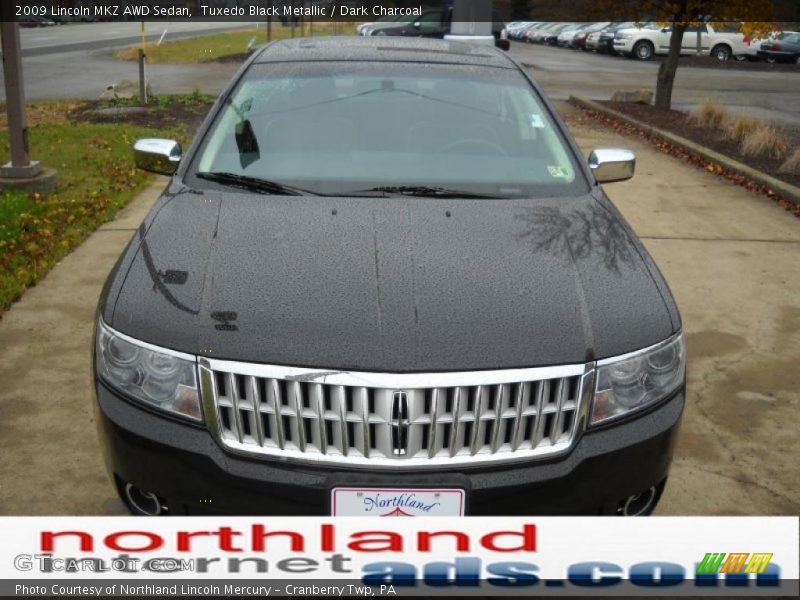 Tuxedo Black Metallic / Dark Charcoal 2009 Lincoln MKZ AWD Sedan