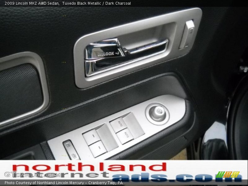 Tuxedo Black Metallic / Dark Charcoal 2009 Lincoln MKZ AWD Sedan