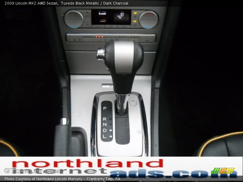 Tuxedo Black Metallic / Dark Charcoal 2009 Lincoln MKZ AWD Sedan