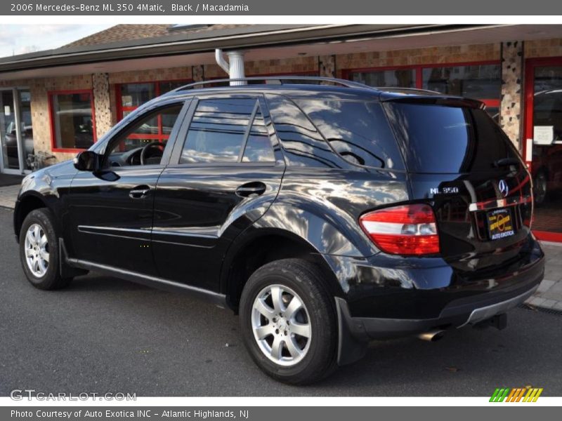 Black / Macadamia 2006 Mercedes-Benz ML 350 4Matic