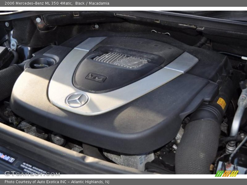 Black / Macadamia 2006 Mercedes-Benz ML 350 4Matic