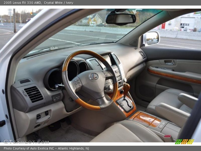 Crystal White / Ivory 2005 Lexus RX 330 AWD