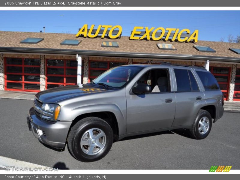 Graystone Metallic / Light Gray 2006 Chevrolet TrailBlazer LS 4x4