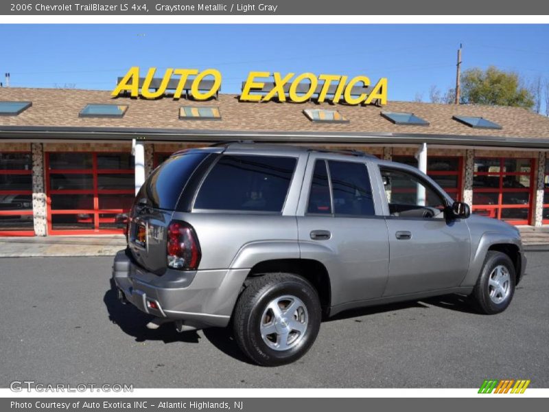 Graystone Metallic / Light Gray 2006 Chevrolet TrailBlazer LS 4x4